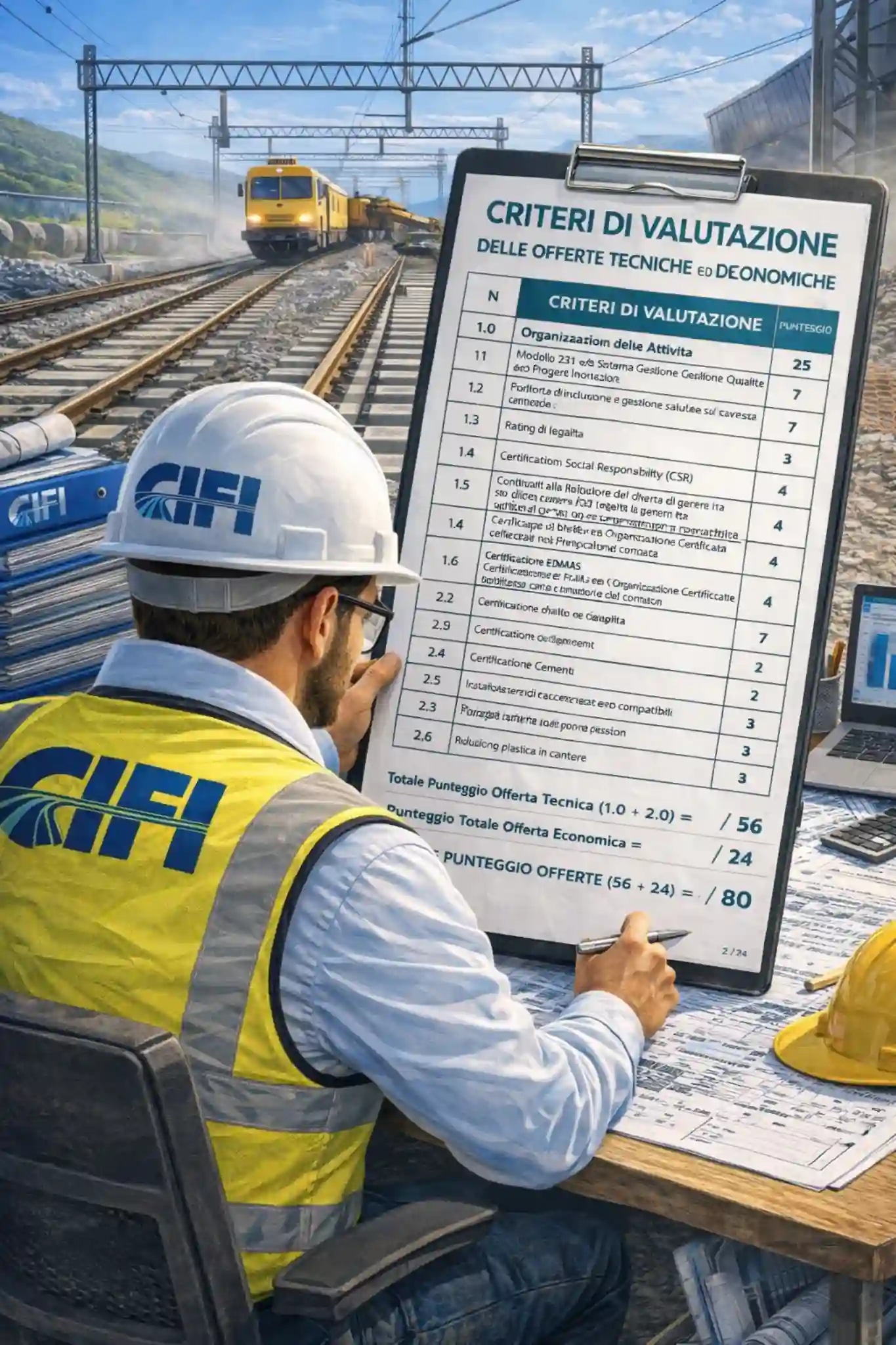 Criteri di valutazione nelle gare di appalto ferroviarie