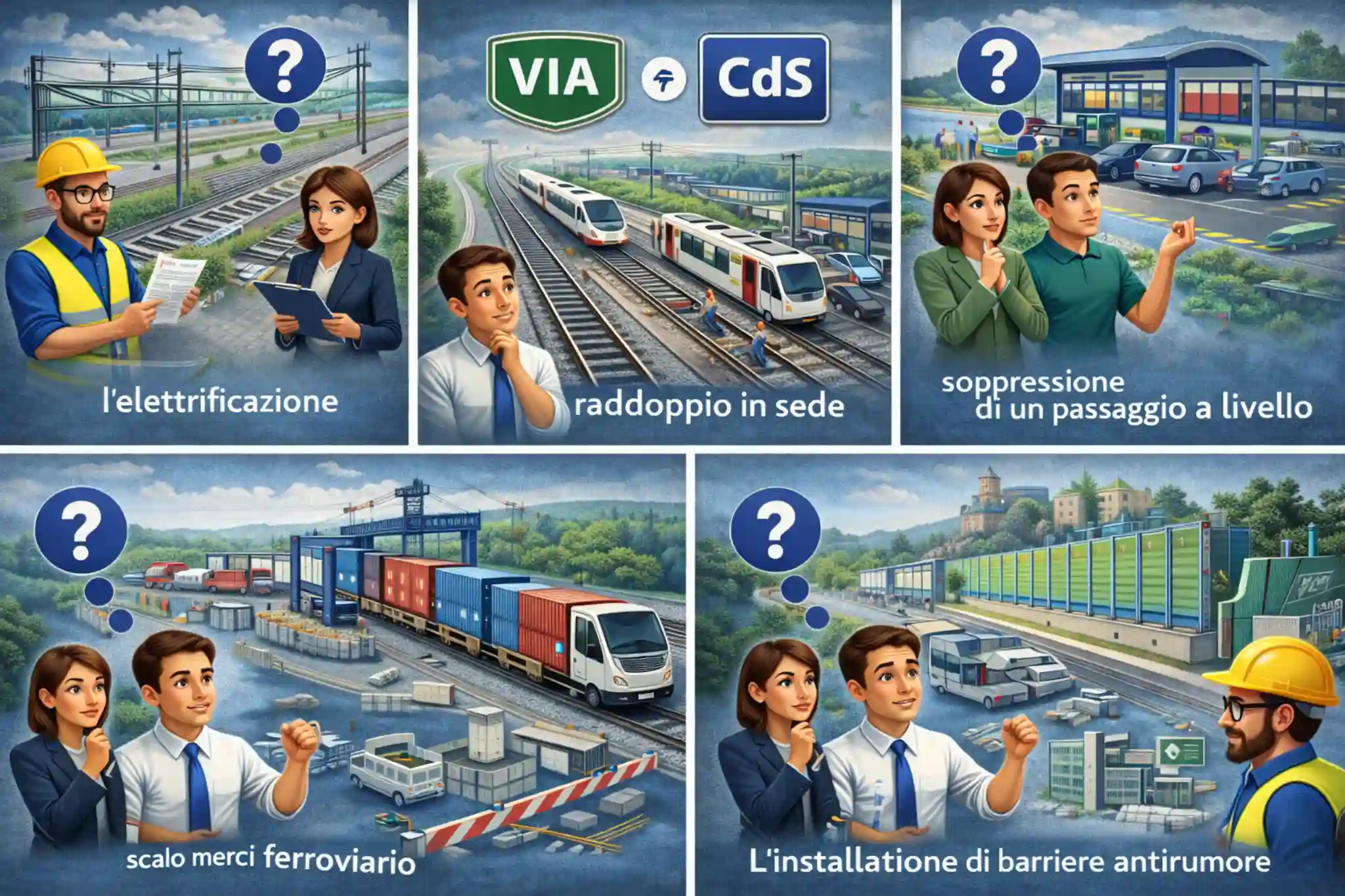VIA e CdS - per quali lavori ferroviari serve VIA e CdS - per quali lavori ferroviari serve