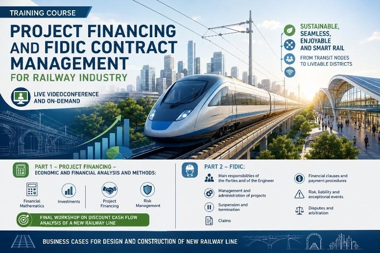 Project Financing and FIDIC Contract Management for Railway Industry